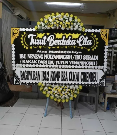 Papan Bunga Duka Karangampel Kidul Karangampel