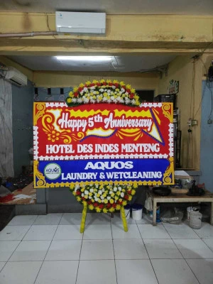 Papan Bunga di Karangampel Kidul Karangampel