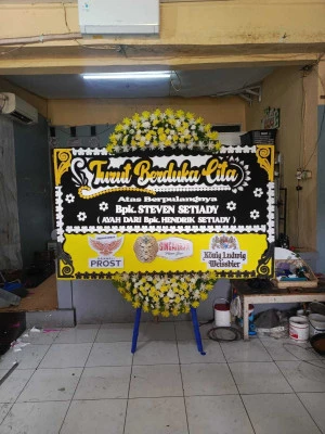 Papan Bunga di Karangampel Kidul Karangampel